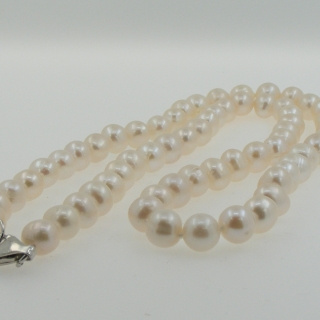Perlový náhrdelník 7-8 mm - sladkovodní kultivovaná perla