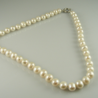 Perlový náhrdelník - sladkovodní perly 10 mm