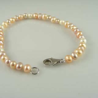 Perlový náramek - sladkovodní perly 4 - 4,5 mm