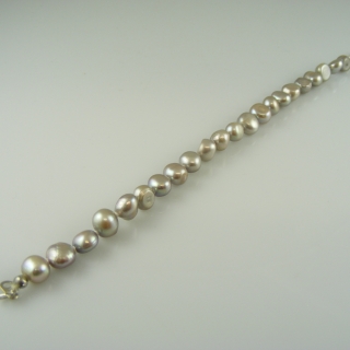 Perlový náramek - sladkovodní perly 7 mm 