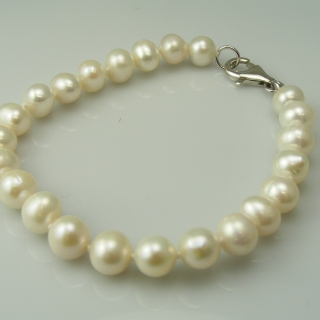 Perlový náramek - sladkovodní perly 7 - 7,5 mm