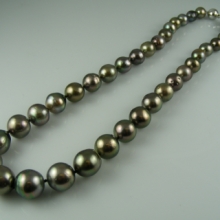 Tahitské perly pravé - náhrdelník