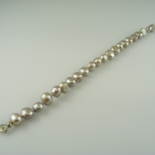 Perlový náramek - sladkovodní perly 7 mm 